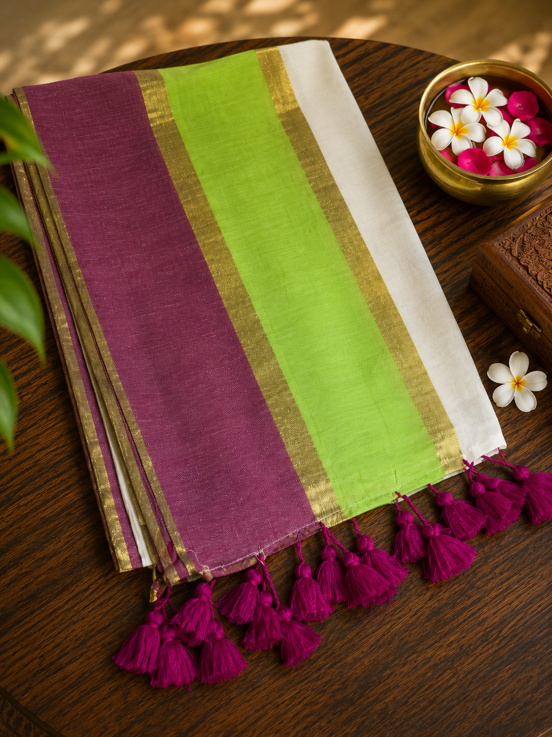 Thulasi Pure Mul Cotton Saree