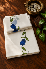 Floral Block Print Settu-Mundu 2