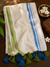Harithaneelam Pure Mul Cotton Saree