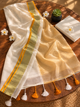 Shyamambari Pure Mul Cotton Saree
