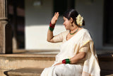Onam Pure Linen Saree