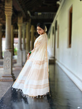 Onam Pure Linen Saree