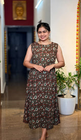 Vrinda A-Line Jaipuri Cotton Dress