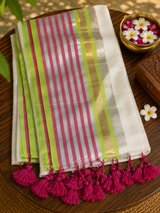 Rekha Pure Mul Cotton Saree